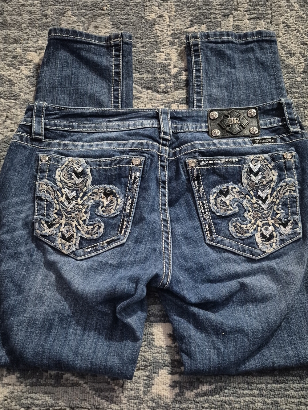 Miss Me Skinny 31 Fleur-de-lis